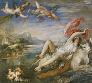 le viol d’europa Peter Paul Rubens Peinture à l'huile